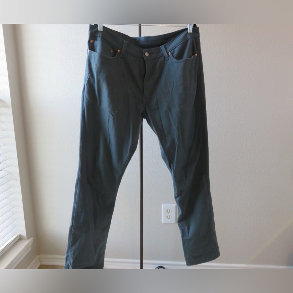 Levi's 511 light grey Jeans with Leather Patch